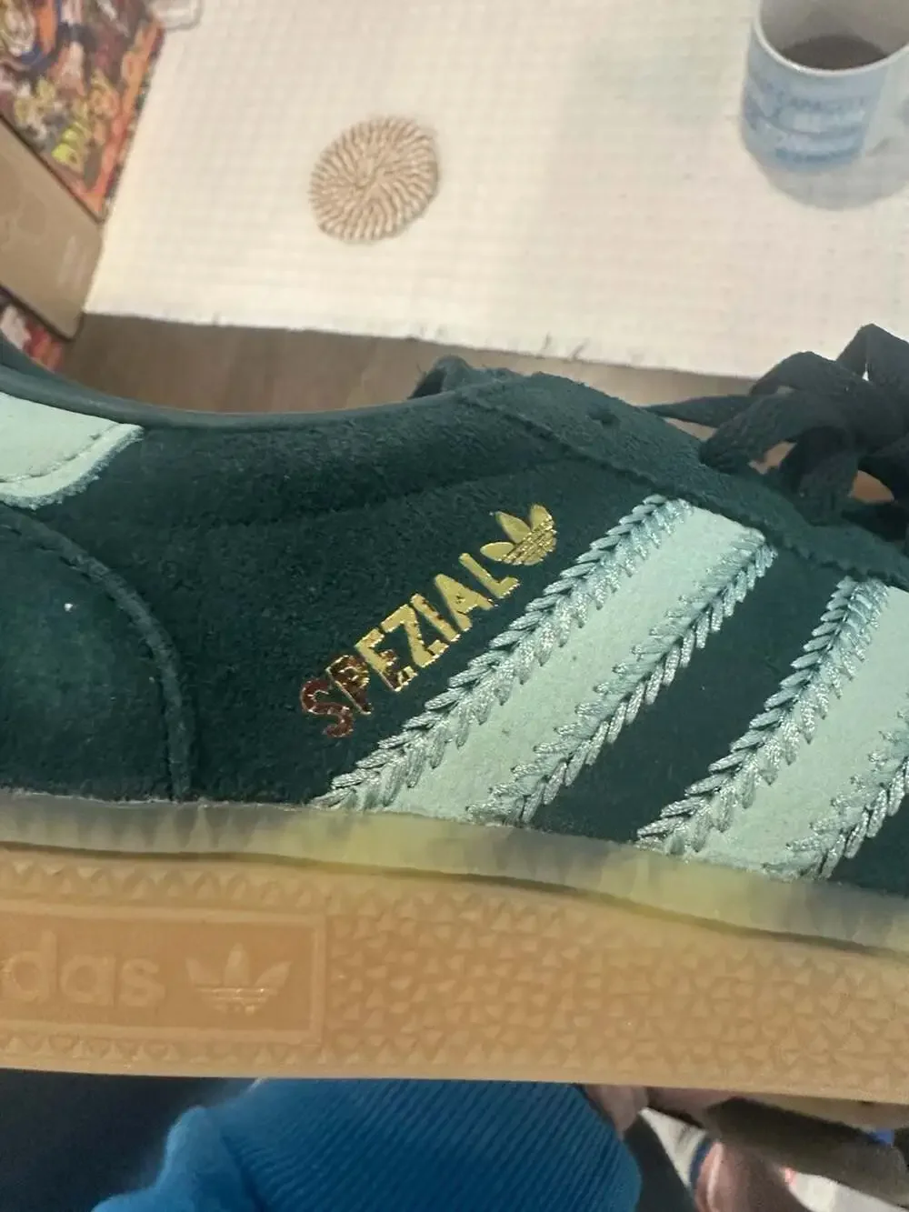Adidas Originals Handball Spezial Women's Sneakers in Dark Green